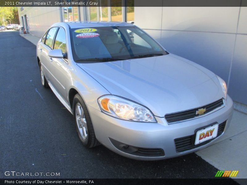 Silver Ice Metallic / Gray 2011 Chevrolet Impala LT
