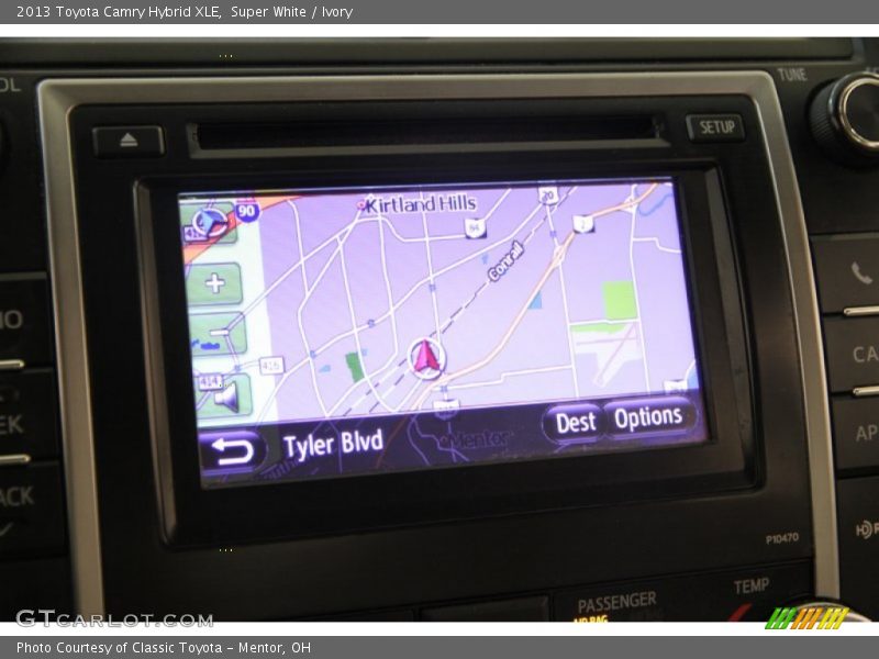 Super White / Ivory 2013 Toyota Camry Hybrid XLE