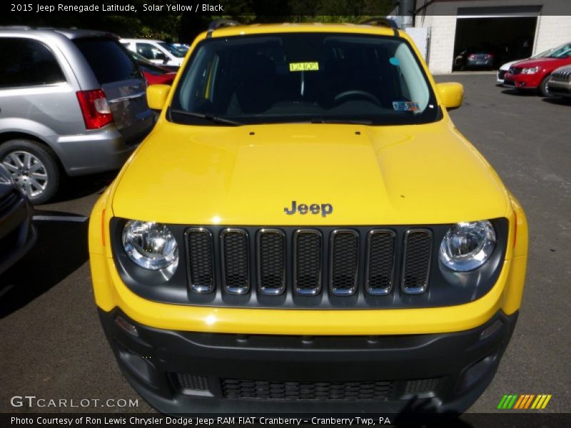 Solar Yellow / Black 2015 Jeep Renegade Latitude