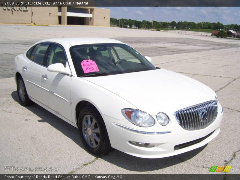 White Opal / Neutral 2009 Buick LaCrosse CXL