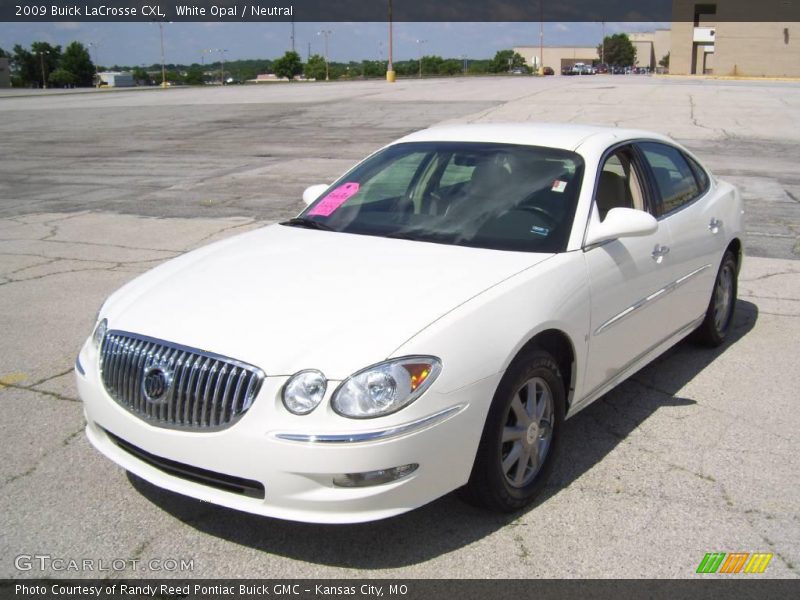 White Opal / Neutral 2009 Buick LaCrosse CXL