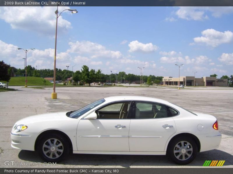 White Opal / Neutral 2009 Buick LaCrosse CXL