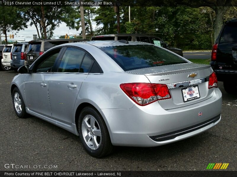 Silver Ice Metallic / Jet Black 2016 Chevrolet Cruze Limited LT