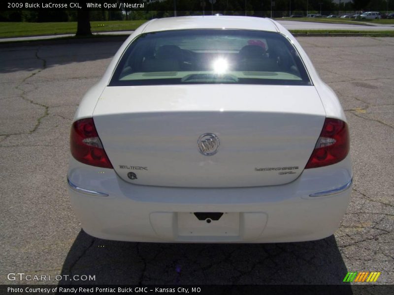 White Opal / Neutral 2009 Buick LaCrosse CXL