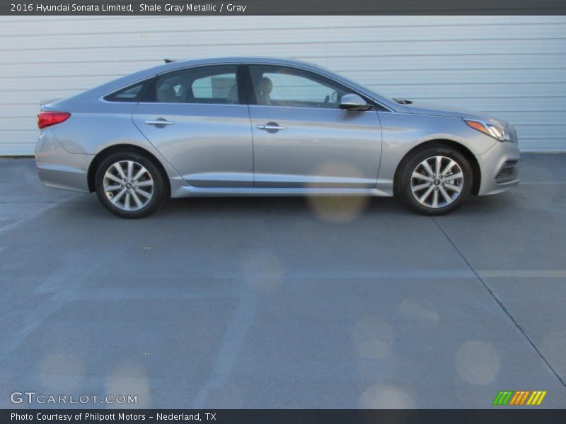 Shale Gray Metallic / Gray 2016 Hyundai Sonata Limited