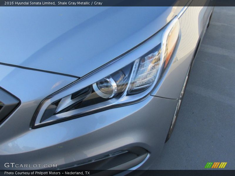 Shale Gray Metallic / Gray 2016 Hyundai Sonata Limited