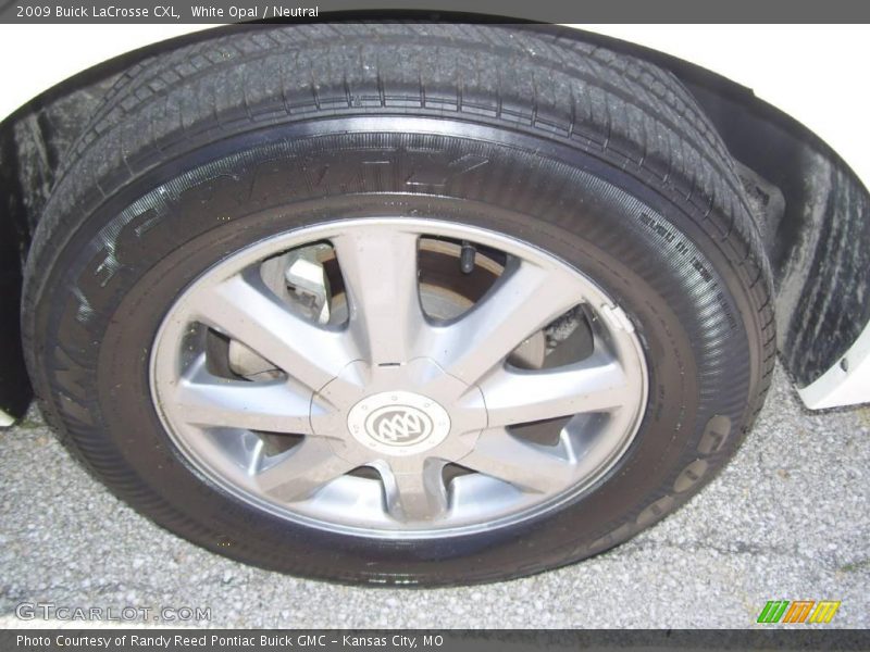 White Opal / Neutral 2009 Buick LaCrosse CXL