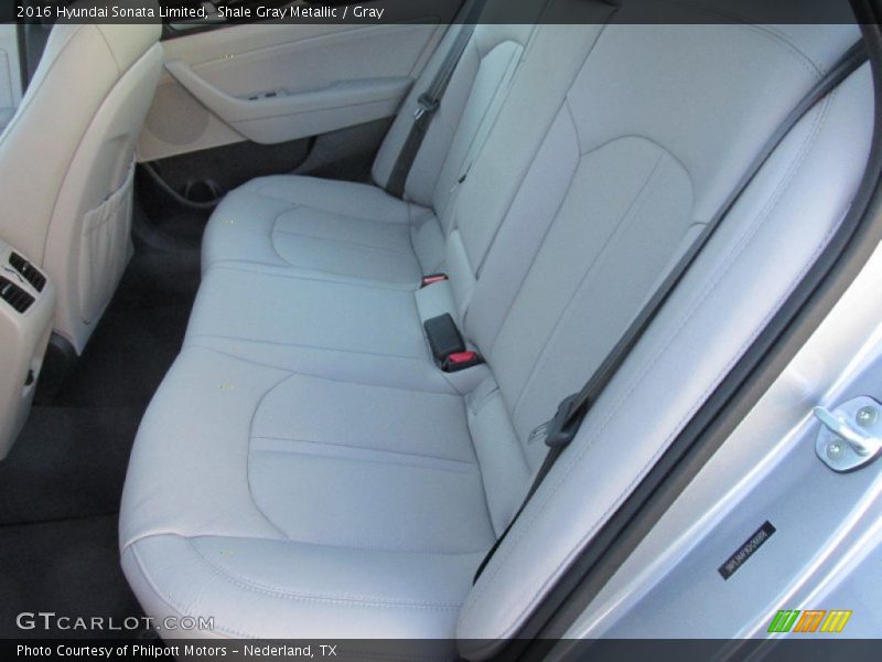 Shale Gray Metallic / Gray 2016 Hyundai Sonata Limited