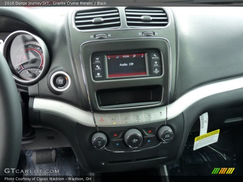 Granite Crystal Metallic / Black 2016 Dodge Journey SXT
