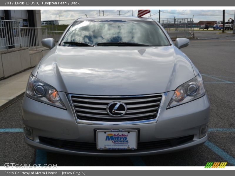 Tungsten Pearl / Black 2012 Lexus ES 350