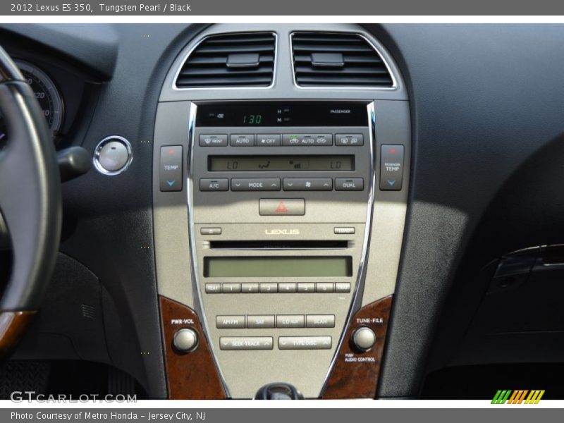 Tungsten Pearl / Black 2012 Lexus ES 350