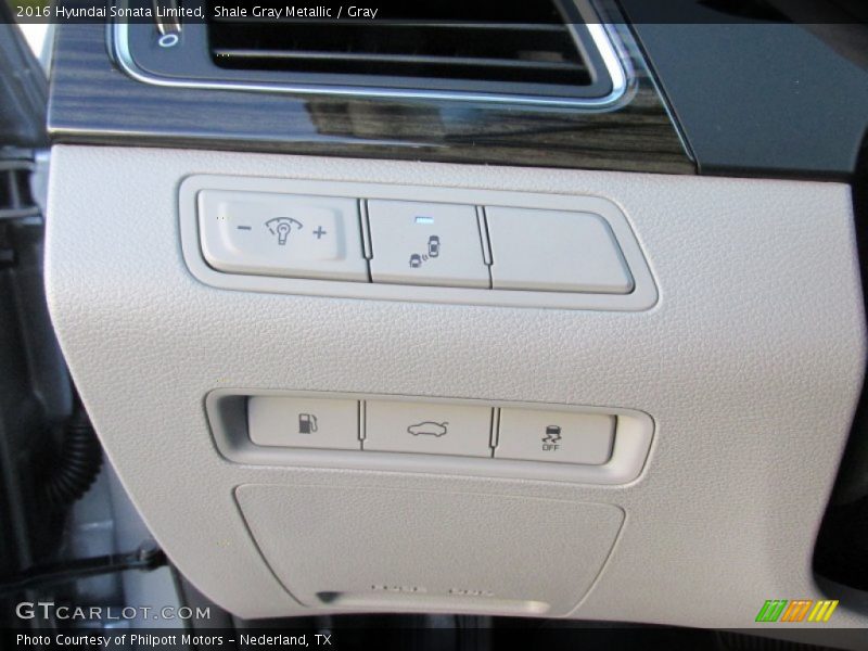 Shale Gray Metallic / Gray 2016 Hyundai Sonata Limited