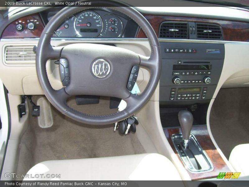 White Opal / Neutral 2009 Buick LaCrosse CXL