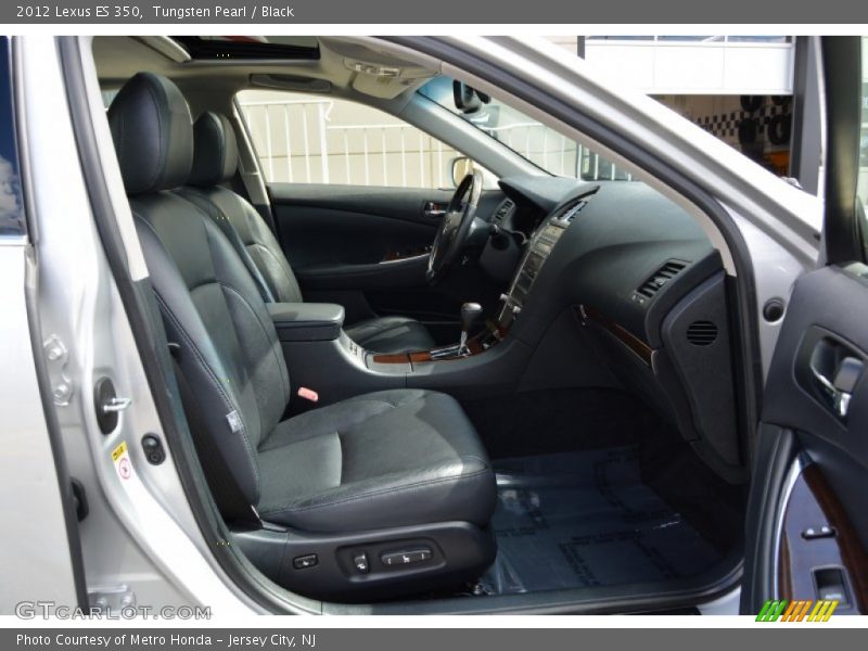 Tungsten Pearl / Black 2012 Lexus ES 350