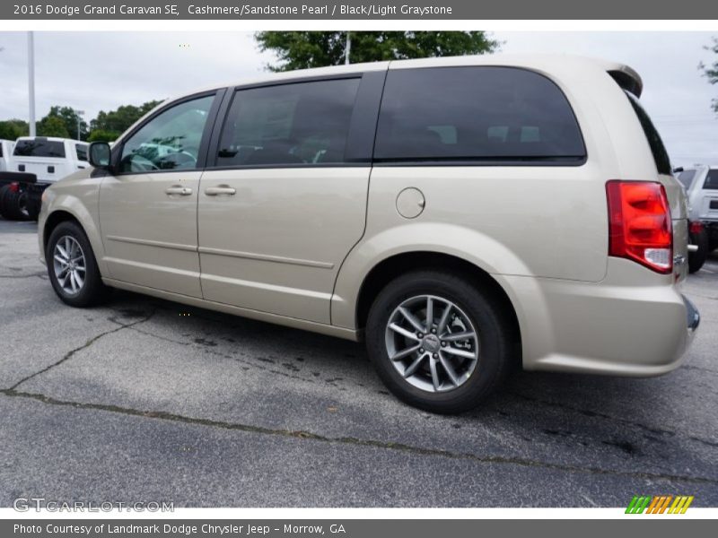 Cashmere/Sandstone Pearl / Black/Light Graystone 2016 Dodge Grand Caravan SE