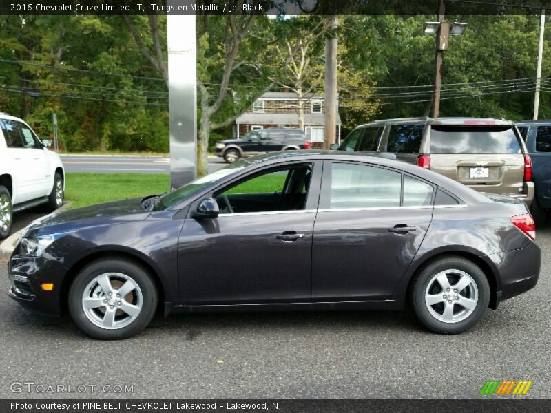 Tungsten Metallic / Jet Black 2016 Chevrolet Cruze Limited LT