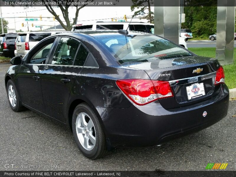 Tungsten Metallic / Jet Black 2016 Chevrolet Cruze Limited LT