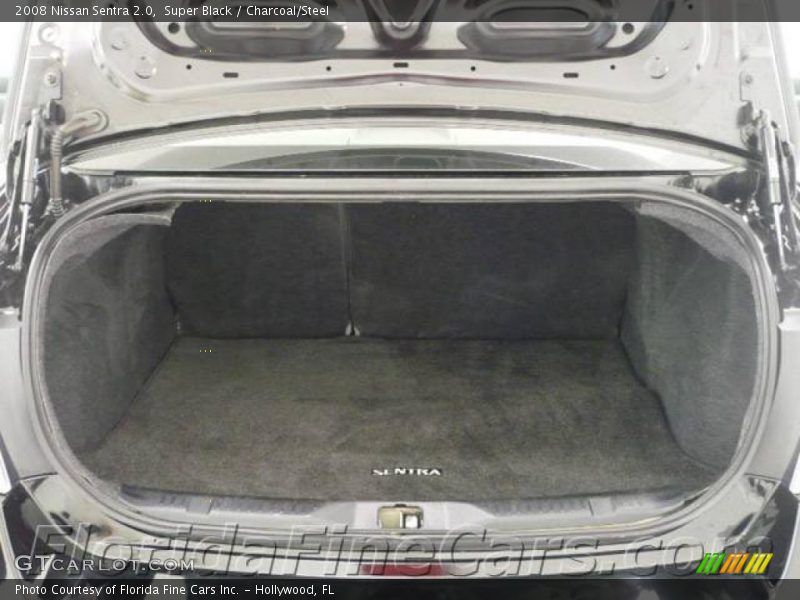 Super Black / Charcoal/Steel 2008 Nissan Sentra 2.0