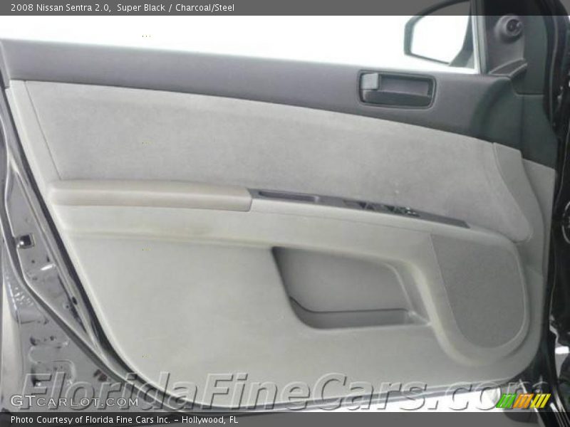 Super Black / Charcoal/Steel 2008 Nissan Sentra 2.0