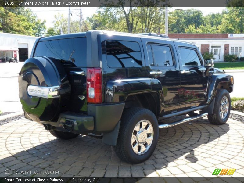 Black / Ebony/Pewter 2009 Hummer H3 Alpha