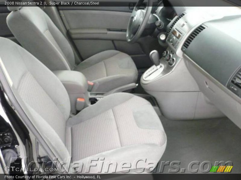 Super Black / Charcoal/Steel 2008 Nissan Sentra 2.0