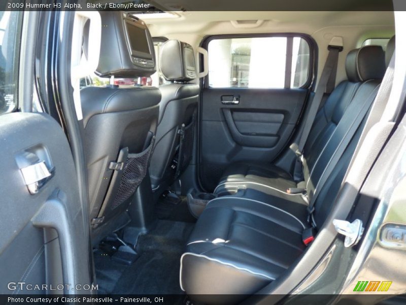 Black / Ebony/Pewter 2009 Hummer H3 Alpha