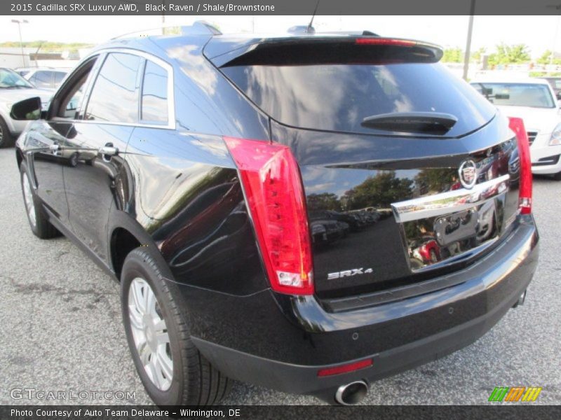 Black Raven / Shale/Brownstone 2015 Cadillac SRX Luxury AWD