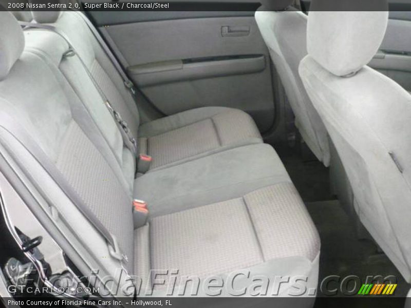 Super Black / Charcoal/Steel 2008 Nissan Sentra 2.0
