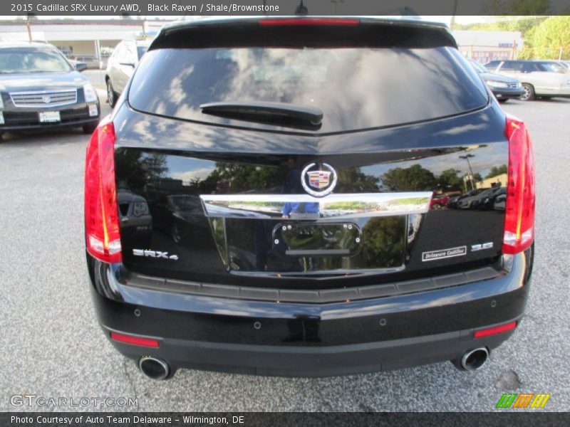 Black Raven / Shale/Brownstone 2015 Cadillac SRX Luxury AWD