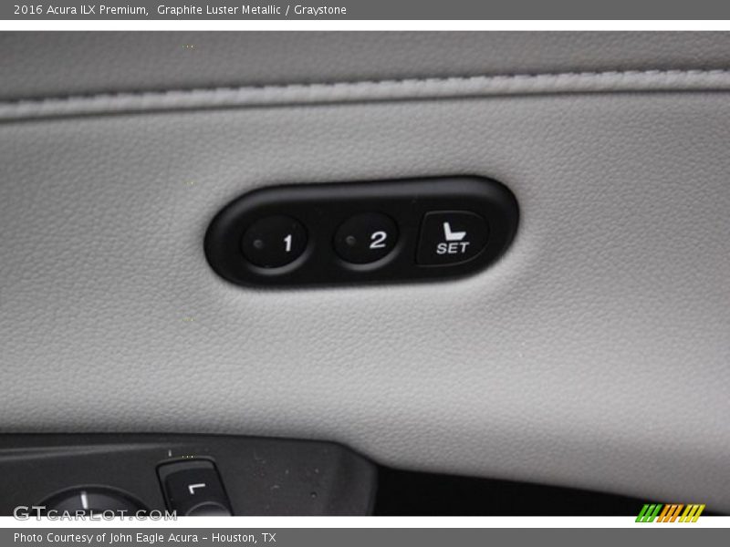 Graphite Luster Metallic / Graystone 2016 Acura ILX Premium