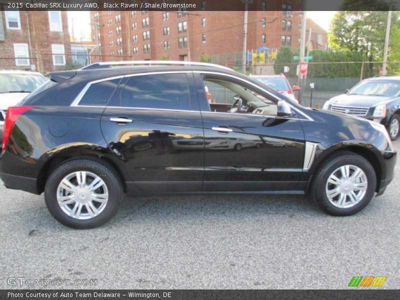 Black Raven / Shale/Brownstone 2015 Cadillac SRX Luxury AWD