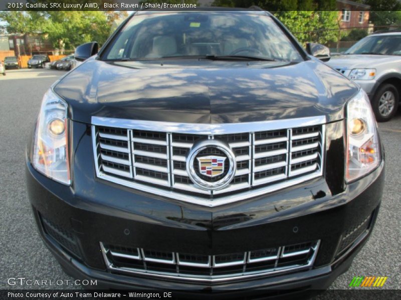 Black Raven / Shale/Brownstone 2015 Cadillac SRX Luxury AWD