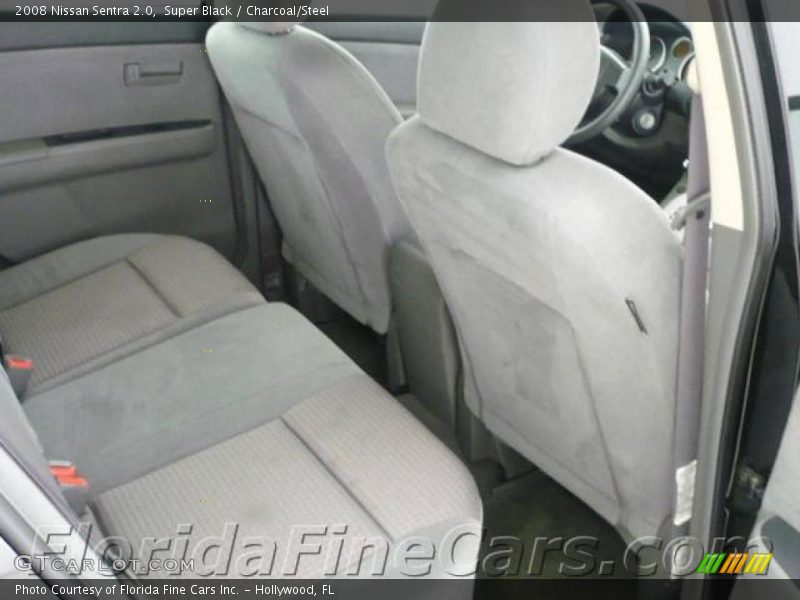 Super Black / Charcoal/Steel 2008 Nissan Sentra 2.0