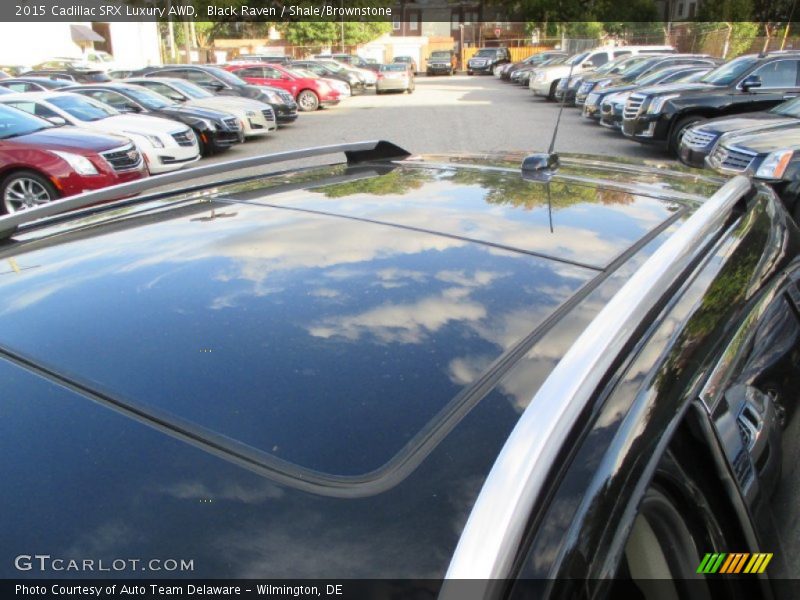 Black Raven / Shale/Brownstone 2015 Cadillac SRX Luxury AWD