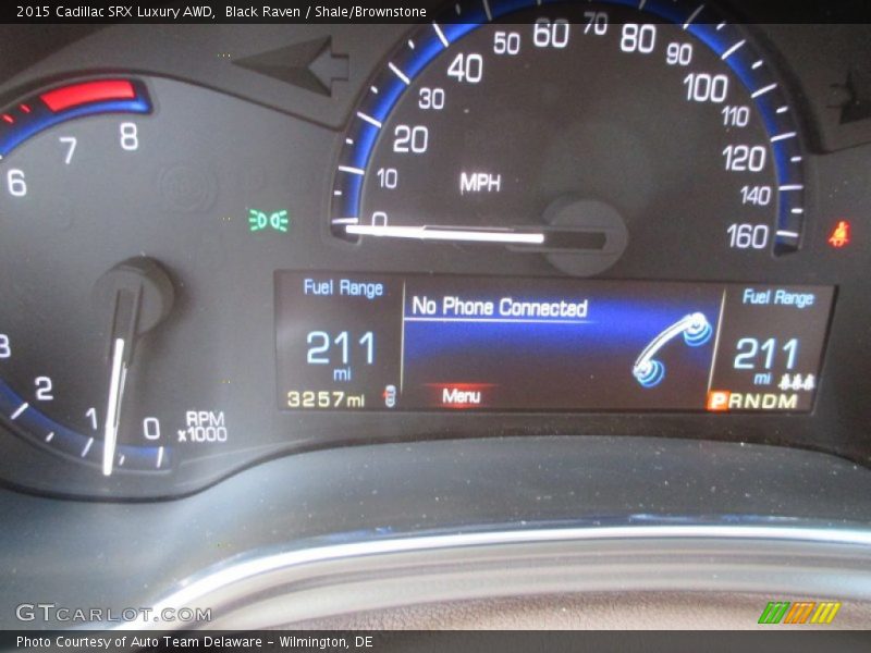 Black Raven / Shale/Brownstone 2015 Cadillac SRX Luxury AWD