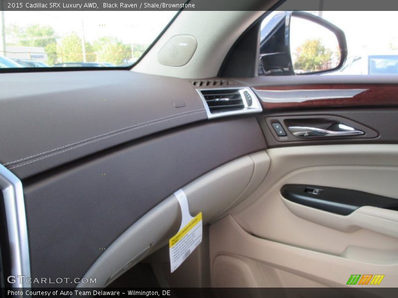 Black Raven / Shale/Brownstone 2015 Cadillac SRX Luxury AWD