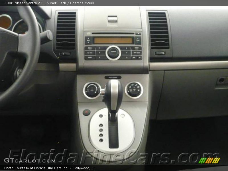 Super Black / Charcoal/Steel 2008 Nissan Sentra 2.0