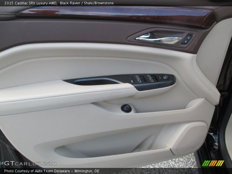 Black Raven / Shale/Brownstone 2015 Cadillac SRX Luxury AWD