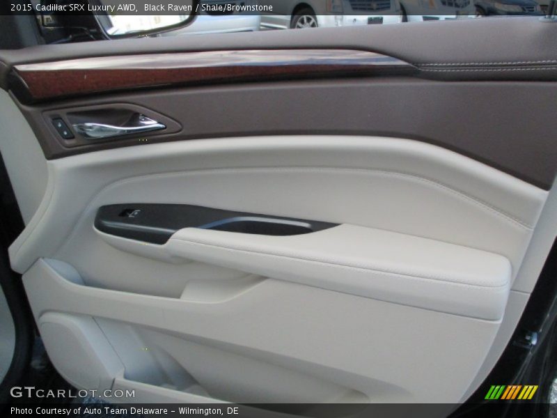 Black Raven / Shale/Brownstone 2015 Cadillac SRX Luxury AWD