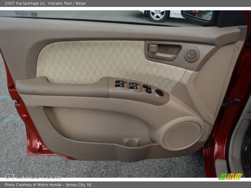 Volcanic Red / Beige 2007 Kia Sportage LX