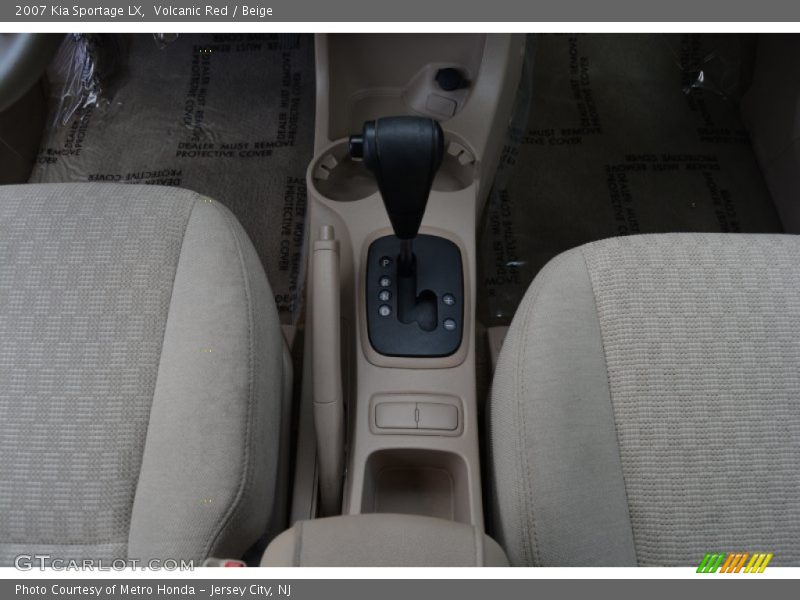 Volcanic Red / Beige 2007 Kia Sportage LX