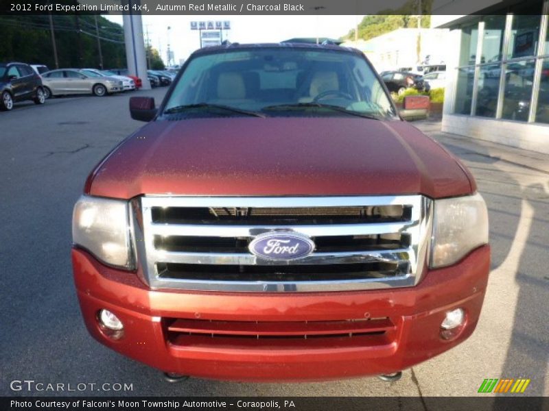 Autumn Red Metallic / Charcoal Black 2012 Ford Expedition Limited 4x4