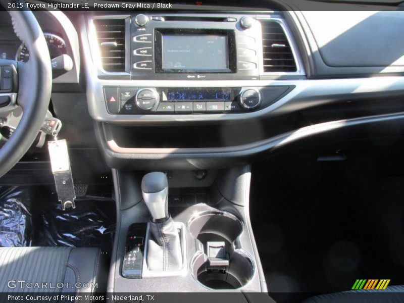 Predawn Gray Mica / Black 2015 Toyota Highlander LE