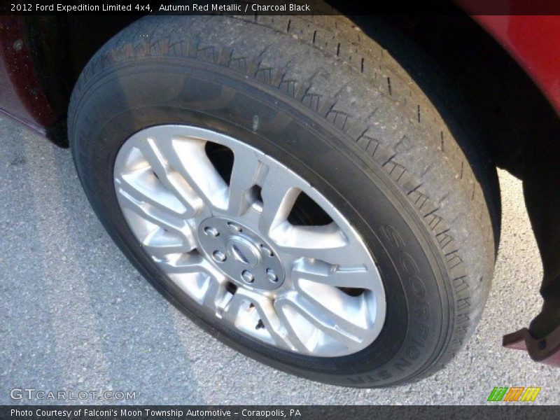 Autumn Red Metallic / Charcoal Black 2012 Ford Expedition Limited 4x4