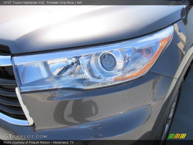 Predawn Gray Mica / Ash 2015 Toyota Highlander XLE