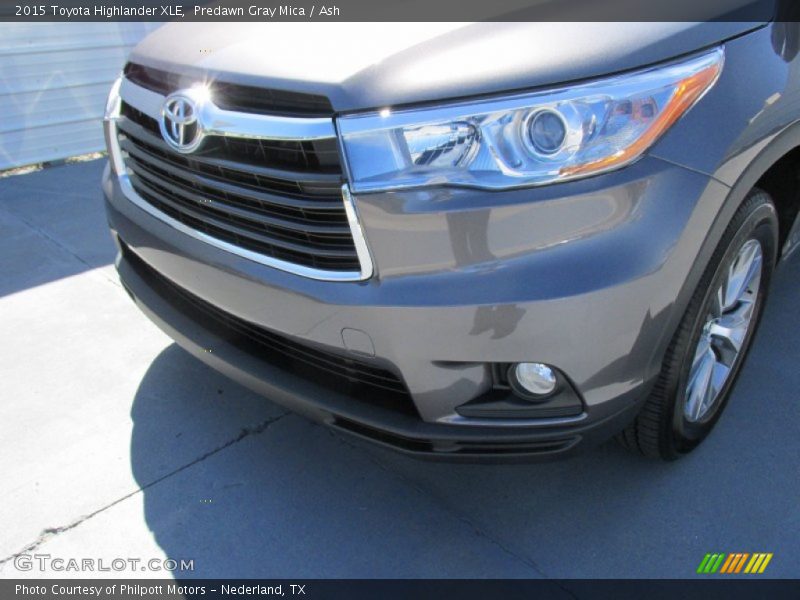 Predawn Gray Mica / Ash 2015 Toyota Highlander XLE