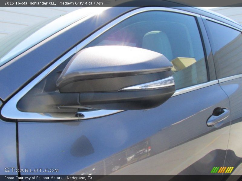 Predawn Gray Mica / Ash 2015 Toyota Highlander XLE