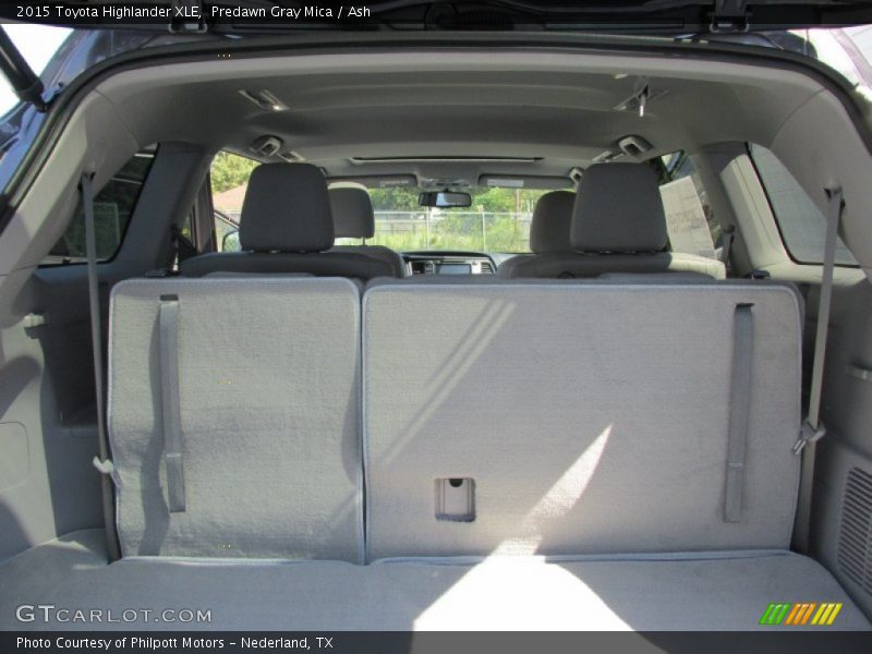 Predawn Gray Mica / Ash 2015 Toyota Highlander XLE