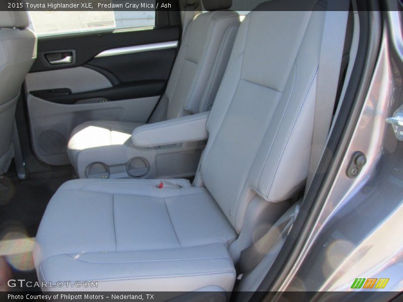 Predawn Gray Mica / Ash 2015 Toyota Highlander XLE