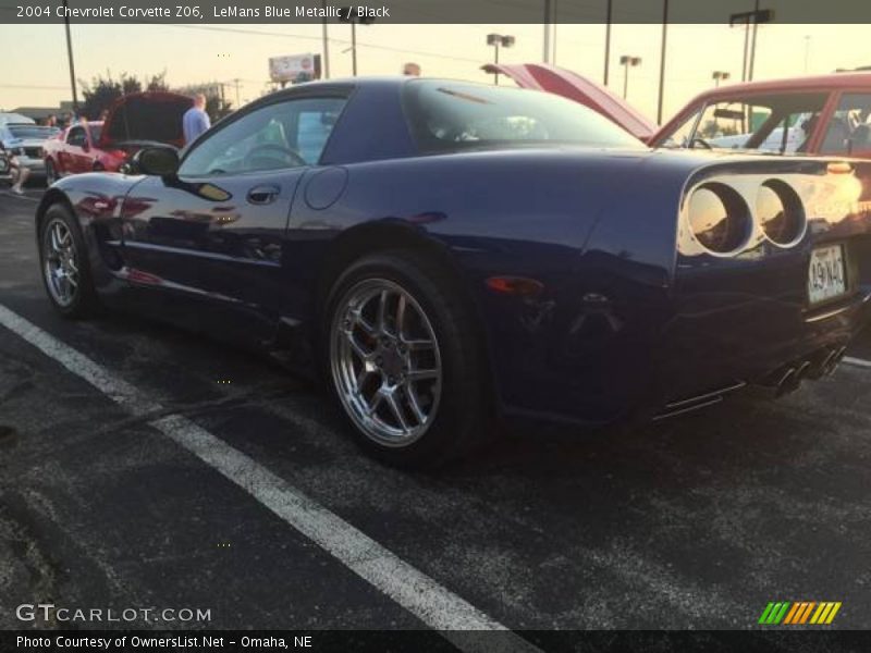 LeMans Blue Metallic / Black 2004 Chevrolet Corvette Z06